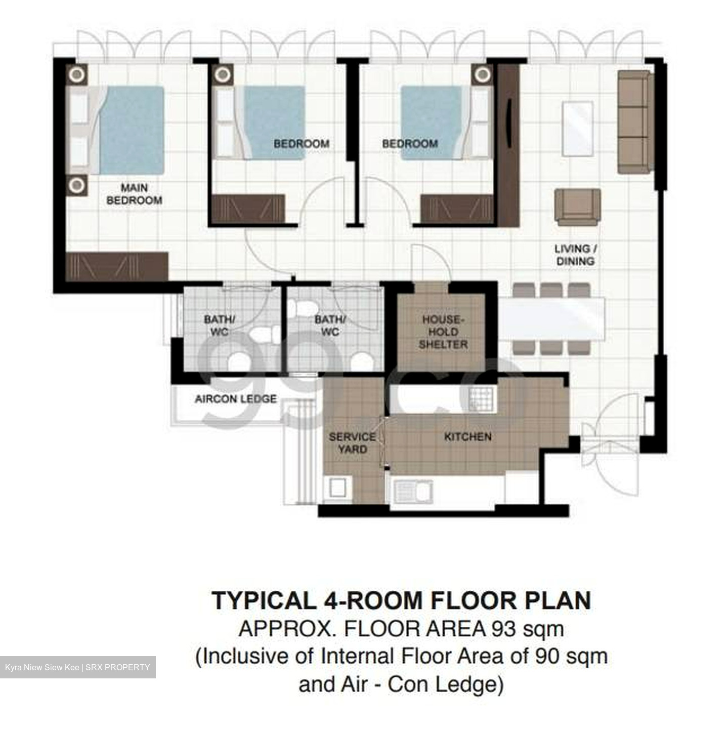 Blk 471A Fernvale Rivergrove (Sengkang), HDB 4 Rooms #488591711
